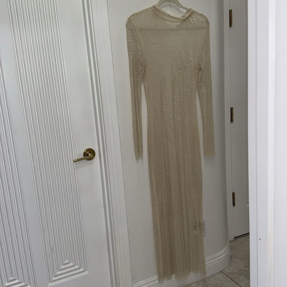 Rhinestone embellished dress NWOT